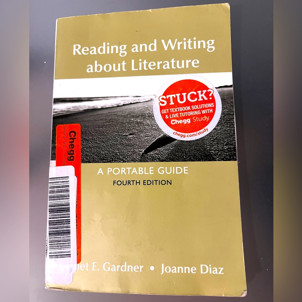 Reading and writing about literature 4th edition book